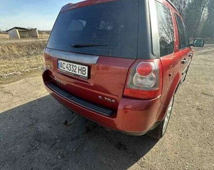 Червоний Ленд Ровер Freelander, об'ємом двигуна 2.18 л та пробігом 299 тис. км за 9500 $, фото 2 на Automoto.ua