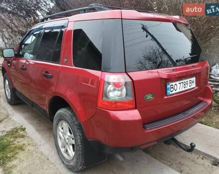 Красный Ленд Ровер Фрилендер, объемом двигателя 2.2 л и пробегом 300 тыс. км за 8300 $, фото 1 на Automoto.ua