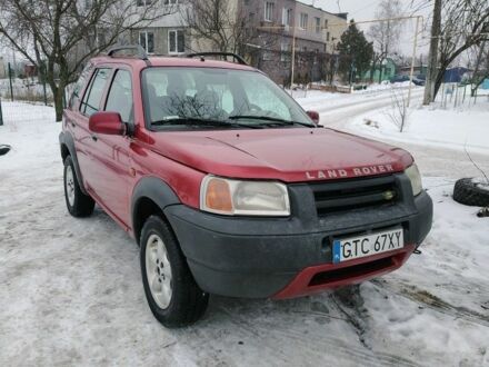 Красный Ленд Ровер Фрилендер, объемом двигателя 2 л и пробегом 300 тыс. км за 2700 $, фото 1 на Automoto.ua