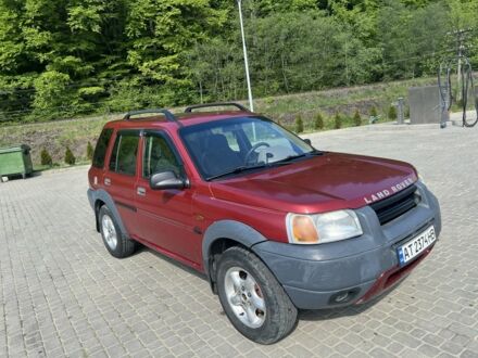 Червоний Ленд Ровер Freelander, об'ємом двигуна 2 л та пробігом 305 тис. км за 4850 $, фото 1 на Automoto.ua