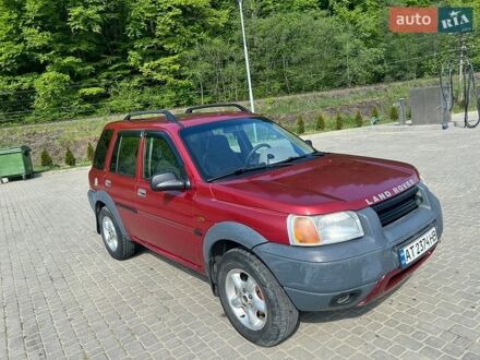 Червоний Ленд Ровер Freelander, об'ємом двигуна 2 л та пробігом 305 тис. км за 4750 $, фото 1 на Automoto.ua