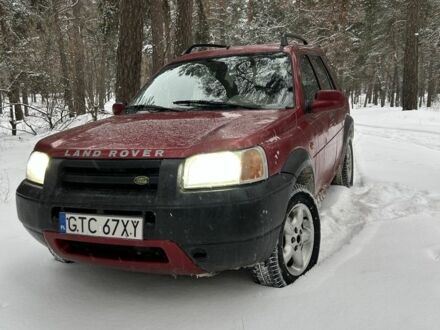 Червоний Ленд Ровер Freelander, об'ємом двигуна 2 л та пробігом 307 тис. км за 2550 $, фото 1 на Automoto.ua
