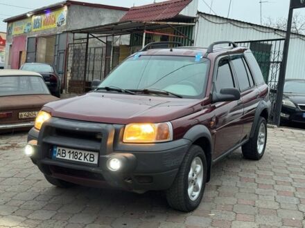 Червоний Ленд Ровер Freelander, об'ємом двигуна 2 л та пробігом 190 тис. км за 4599 $, фото 1 на Automoto.ua