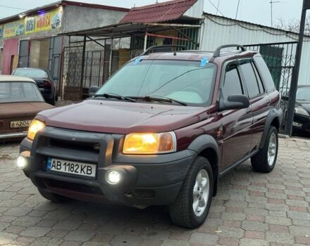 Червоний Ленд Ровер Freelander, об'ємом двигуна 2 л та пробігом 190 тис. км за 4599 $, фото 1 на Automoto.ua