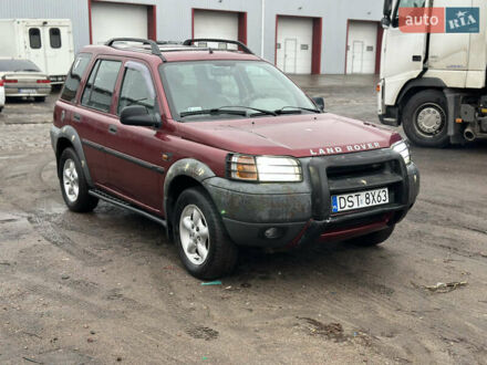 Красный Ленд Ровер Фрилендер, объемом двигателя 2 л и пробегом 187 тыс. км за 3500 $, фото 1 на Automoto.ua