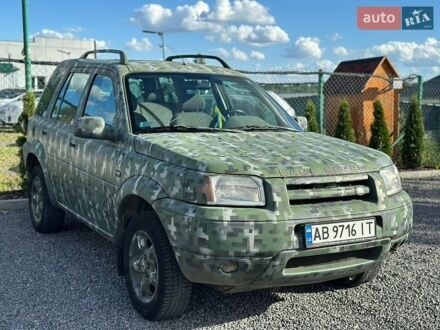 Червоний Ленд Ровер Freelander, об'ємом двигуна 2 л та пробігом 367 тис. км за 4500 $, фото 1 на Automoto.ua