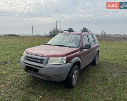 Червоний Ленд Ровер Freelander, об'ємом двигуна 2 л та пробігом 165 тис. км за 3800 $, фото 1 на Automoto.ua