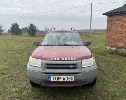 Червоний Ленд Ровер Freelander, об'ємом двигуна 2 л та пробігом 165 тис. км за 3800 $, фото 1 на Automoto.ua