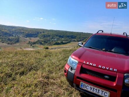 Червоний Ленд Ровер Freelander, об'ємом двигуна 2 л та пробігом 155 тис. км за 10000 $, фото 1 на Automoto.ua