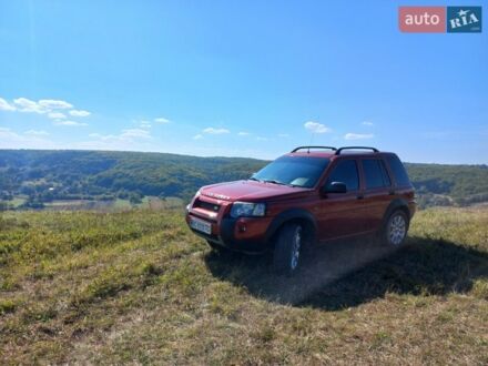 Червоний Ленд Ровер Freelander, об'ємом двигуна 2 л та пробігом 165 тис. км за 10000 $, фото 1 на Automoto.ua
