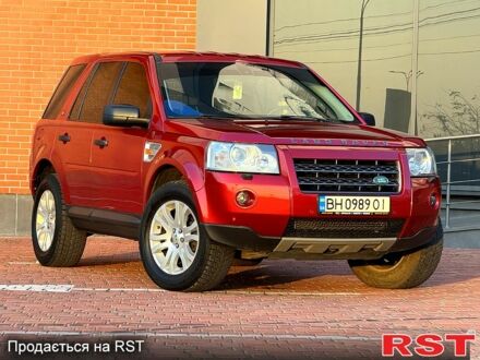 Червоний Ленд Ровер Freelander, об'ємом двигуна 2.2 л та пробігом 227 тис. км за 9800 $, фото 1 на Automoto.ua