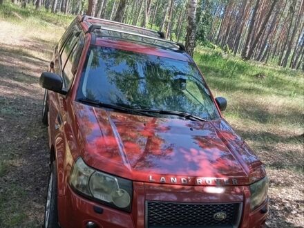 Червоний Ленд Ровер Freelander, об'ємом двигуна 2.2 л та пробігом 372 тис. км за 7999 $, фото 1 на Automoto.ua