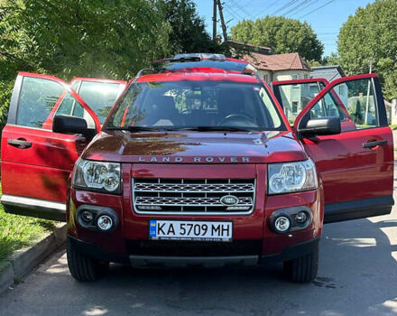 Червоний Ленд Ровер Freelander, об'ємом двигуна 2.2 л та пробігом 174 тис. км за 10800 $, фото 1 на Automoto.ua