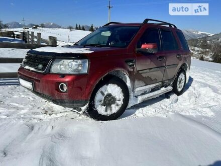 Червоний Ленд Ровер Freelander, об'ємом двигуна 2.2 л та пробігом 203 тис. км за 12450 $, фото 1 на Automoto.ua