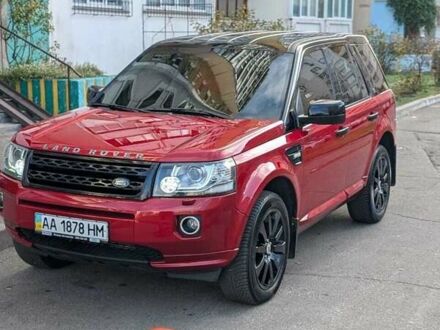 Красный Ленд Ровер Фрилендер, объемом двигателя 2.18 л и пробегом 201 тыс. км за 19000 $, фото 1 на Automoto.ua