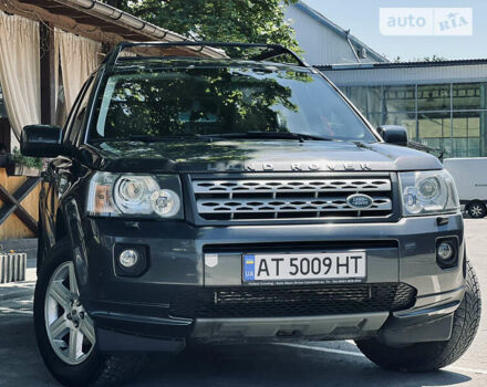 Сірий Ленд Ровер Freelander, об'ємом двигуна 2.2 л та пробігом 210 тис. км за 12999 $, фото 10 на Automoto.ua