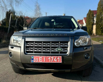 Сірий Ленд Ровер Freelander, об'ємом двигуна 2.2 л та пробігом 195 тис. км за 12850 $, фото 1 на Automoto.ua