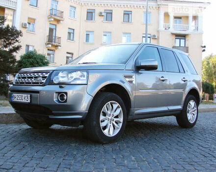 Серый Ленд Ровер Фрилендер, объемом двигателя 2.2 л и пробегом 214 тыс. км за 14000 $, фото 1 на Automoto.ua