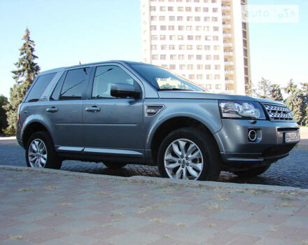 Серый Ленд Ровер Фрилендер, объемом двигателя 2.2 л и пробегом 214 тыс. км за 14000 $, фото 6 на Automoto.ua