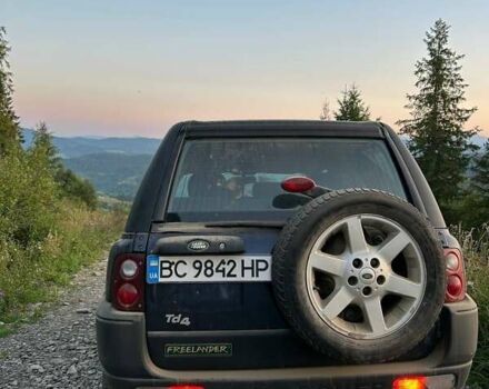 Синий Ленд Ровер Фрилендер, объемом двигателя 2 л и пробегом 190 тыс. км за 4300 $, фото 2 на Automoto.ua