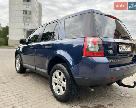 Синий Ленд Ровер Фрилендер, объемом двигателя 2.2 л и пробегом 249 тыс. км за 9100 $, фото 20 на Automoto.ua
