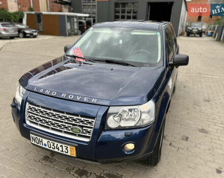 Синий Ленд Ровер Фрилендер, объемом двигателя 2.2 л и пробегом 249 тыс. км за 9100 $, фото 6 на Automoto.ua