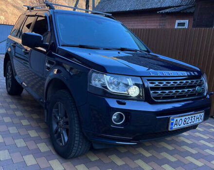 Синий Ленд Ровер Фрилендер, объемом двигателя 2.18 л и пробегом 201 тыс. км за 14500 $, фото 1 на Automoto.ua