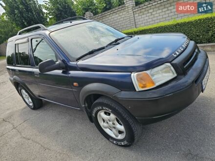 Синій Ленд Ровер Freelander, об'ємом двигуна 1.8 л та пробігом 164 тис. км за 3400 $, фото 1 на Automoto.ua