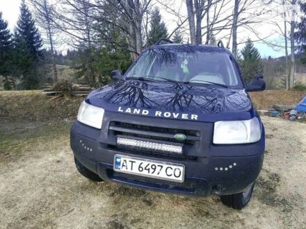 Ленд Ровер Freelander 2001 у Долине на Automoto.ua Синій Ленд Ровер Freelander, об'ємом двигуна 1.8 л та пробігом 150 тис. км за 5000 $, фото 1 на Automoto.ua