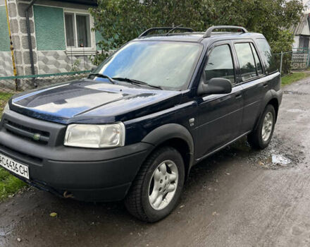 Синий Ленд Ровер Фрилендер, объемом двигателя 2.5 л и пробегом 200 тыс. км за 4500 $, фото 1 на Automoto.ua