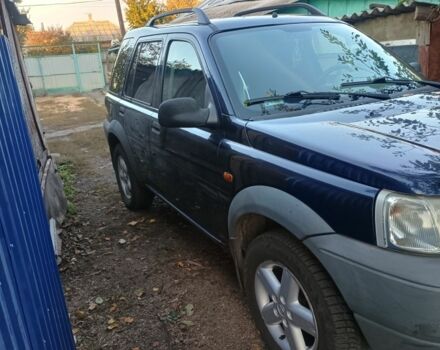 Синий Ленд Ровер Фрилендер, объемом двигателя 2 л и пробегом 190 тыс. км за 3500 $, фото 1 на Automoto.ua