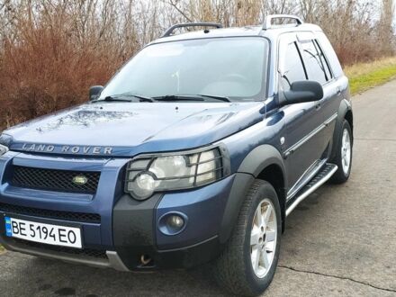 Синій Ленд Ровер Freelander, об'ємом двигуна 2 л та пробігом 235 тис. км за 6700 $, фото 1 на Automoto.ua