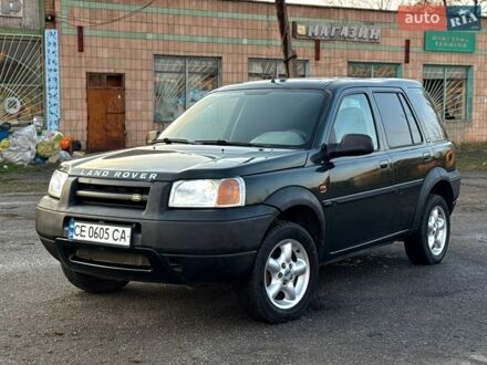 Зелений Ленд Ровер Freelander, об'ємом двигуна 2 л та пробігом 437 тис. км за 4300 $, фото 1 на Automoto.ua