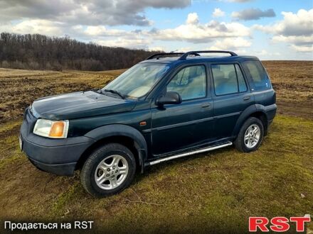 Зелений Ленд Ровер Freelander, об'ємом двигуна 2 л та пробігом 200 тис. км за 2100 $, фото 1 на Automoto.ua