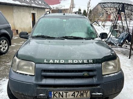 Зелений Ленд Ровер Freelander, об'ємом двигуна 2 л та пробігом 270 тис. км за 2500 $, фото 1 на Automoto.ua