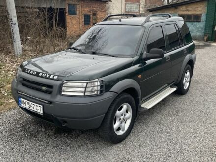 Зелений Ленд Ровер Freelander, об'ємом двигуна 2 л та пробігом 260 тис. км за 6200 $, фото 1 на Automoto.ua