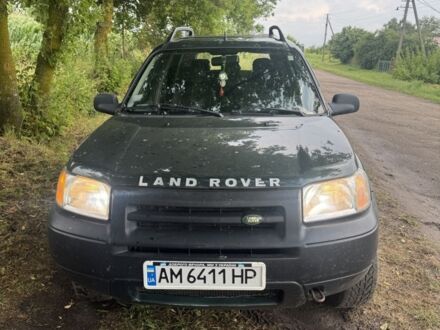 Зелений Ленд Ровер Freelander, об'ємом двигуна 2 л та пробігом 250 тис. км за 5300 $, фото 1 на Automoto.ua