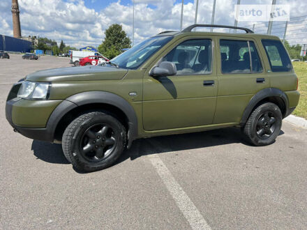 Зелений Ленд Ровер Freelander, об'ємом двигуна 2 л та пробігом 240 тис. км за 6100 $, фото 1 на Automoto.ua