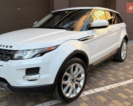 Белый Ленд Ровер Рендж Ровер Эвок, объемом двигателя 2 л и пробегом 142 тыс. км за 13750 $, фото 1 на Automoto.ua