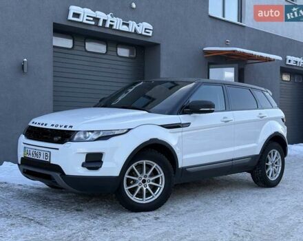 Білий Ленд Ровер Рендж Ровер Евок, об'ємом двигуна 2.18 л та пробігом 198 тис. км за 16500 $, фото 1 на Automoto.ua