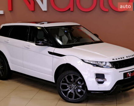 Белый Ленд Ровер Рендж Ровер Эвок, объемом двигателя 2.18 л и пробегом 180 тыс. км за 14900 $, фото 4 на Automoto.ua