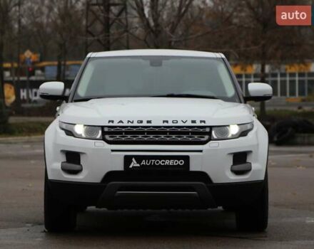 Белый Ленд Ровер Рендж Ровер Эвок, объемом двигателя 2.18 л и пробегом 202 тыс. км за 18000 $, фото 1 на Automoto.ua
