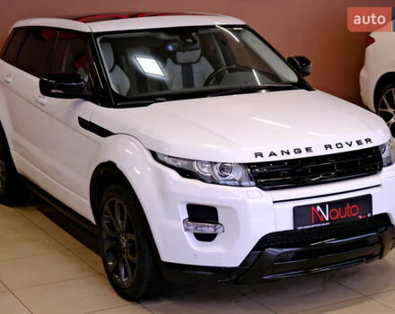 Белый Ленд Ровер Рендж Ровер Эвок, объемом двигателя 2.18 л и пробегом 180 тыс. км за 14900 $, фото 3 на Automoto.ua