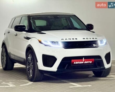 Білий Ленд Ровер Рендж Ровер Евок, об'ємом двигуна 2 л та пробігом 113 тис. км за 17800 $, фото 2 на Automoto.ua
