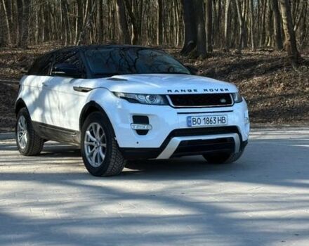Белый Ленд Ровер Рендж Ровер Эвок, объемом двигателя 2 л и пробегом 179 тыс. км за 12700 $, фото 1 на Automoto.ua