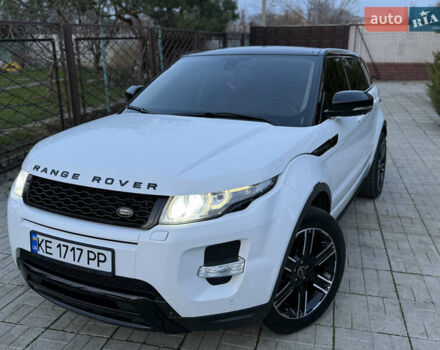 Белый Ленд Ровер Рендж Ровер Эвок, объемом двигателя 2.18 л и пробегом 193 тыс. км за 19500 $, фото 1 на Automoto.ua