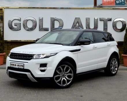 Белый Ленд Ровер Рендж Ровер Эвок, объемом двигателя 2 л и пробегом 175 тыс. км за 14900 $, фото 3 на Automoto.ua