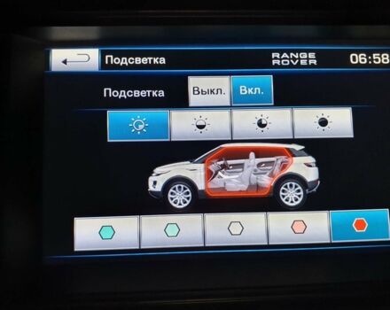 Белый Ленд Ровер Рендж Ровер Эвок, объемом двигателя 2.18 л и пробегом 142 тыс. км за 19000 $, фото 26 на Automoto.ua