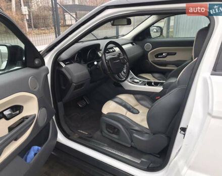 Білий Ленд Ровер Рендж Ровер Евок, об'ємом двигуна 2 л та пробігом 182 тис. км за 12600 $, фото 1 на Automoto.ua