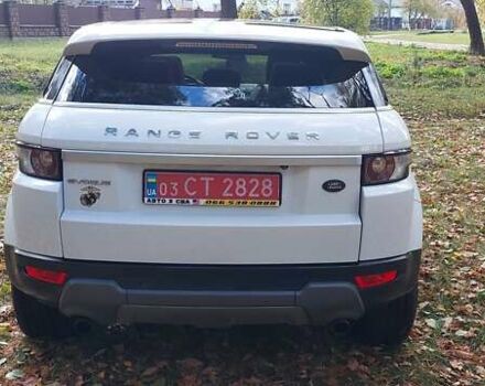 Білий Ленд Ровер Рендж Ровер Евок, об'ємом двигуна 2 л та пробігом 228 тис. км за 13300 $, фото 9 на Automoto.ua